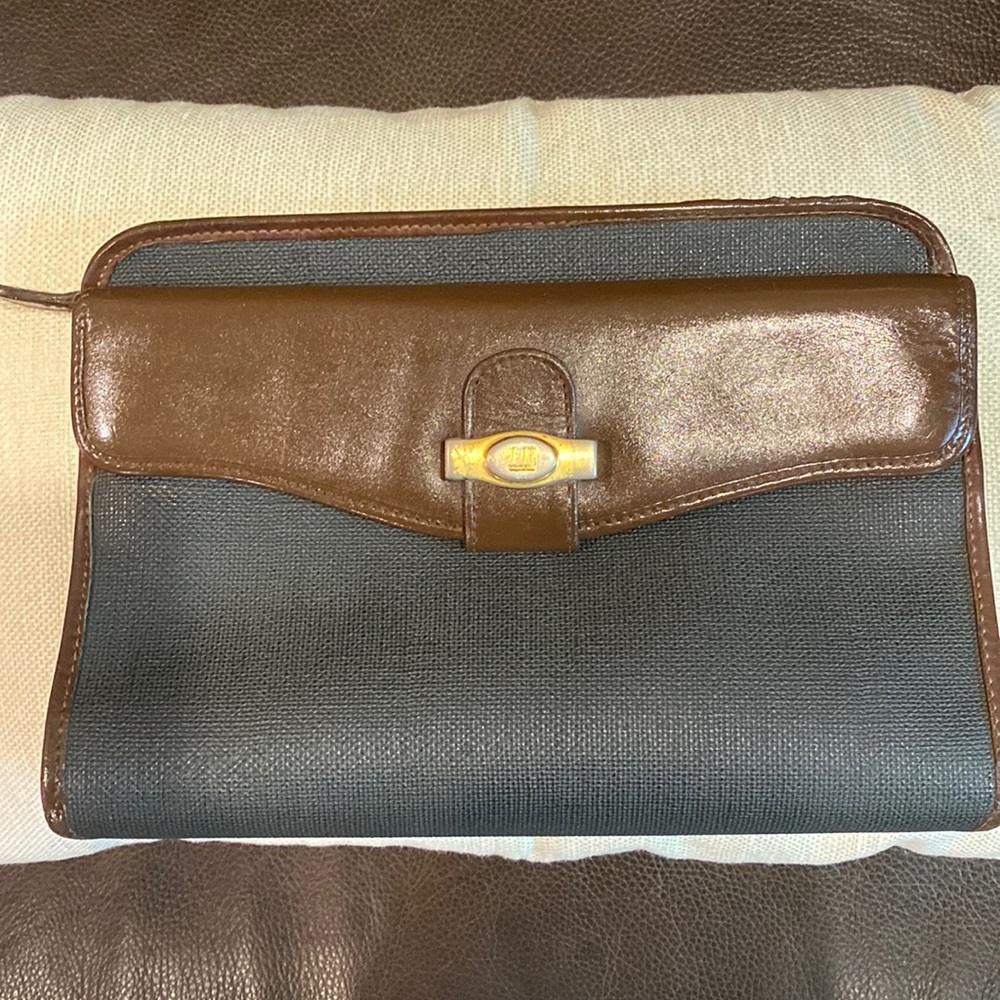 Vintage Dunhill Clutch Bag/Dopp Kit